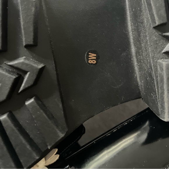 ASOS DESIGN Women's 8 Simone Chunky Mid Heeled Loafer In Black With Daisies - Picture 3 of 9